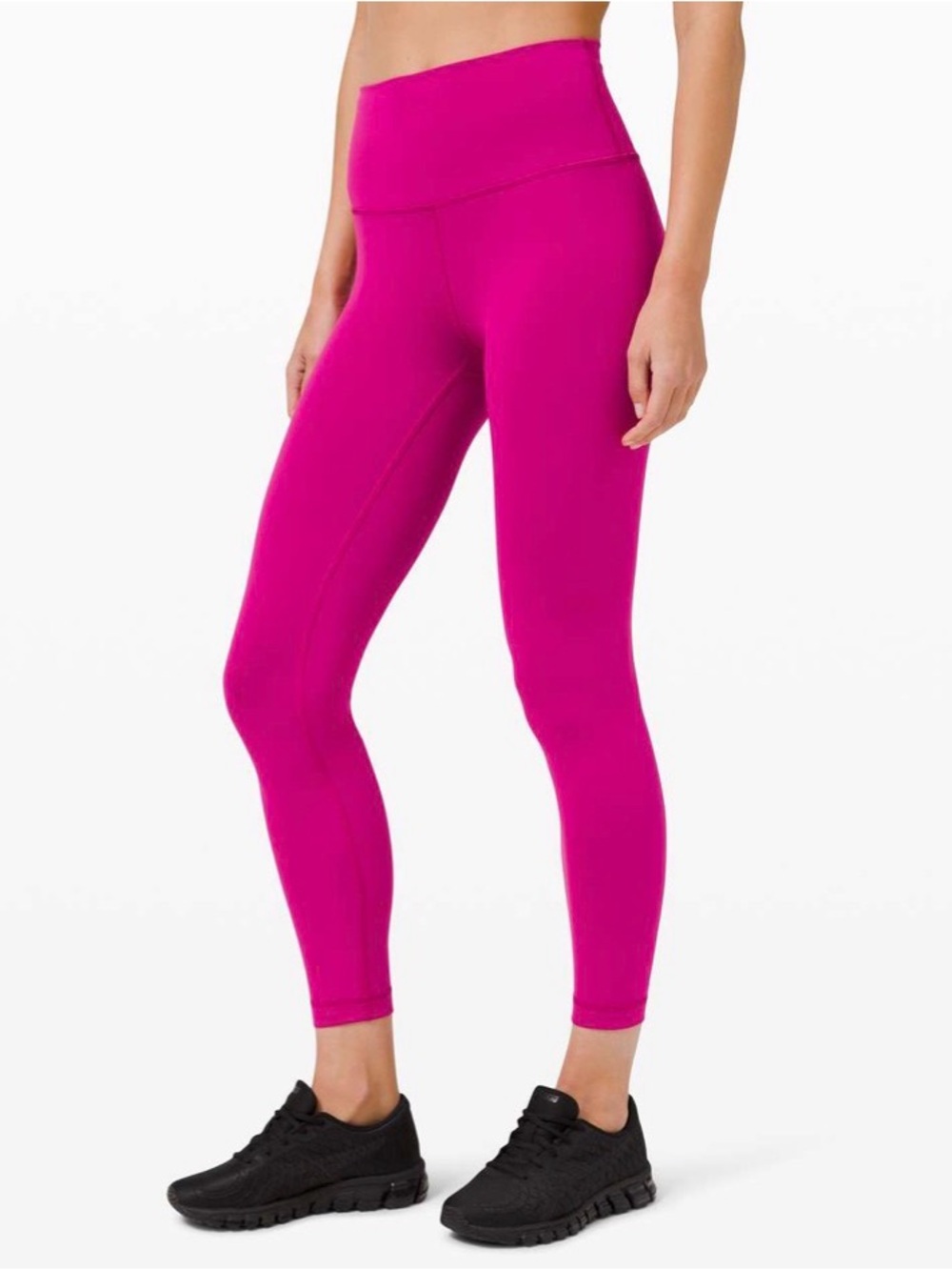Lululemon Wunder Train High-Rise Tight 25" in Ripened Raspberry Pink | 10